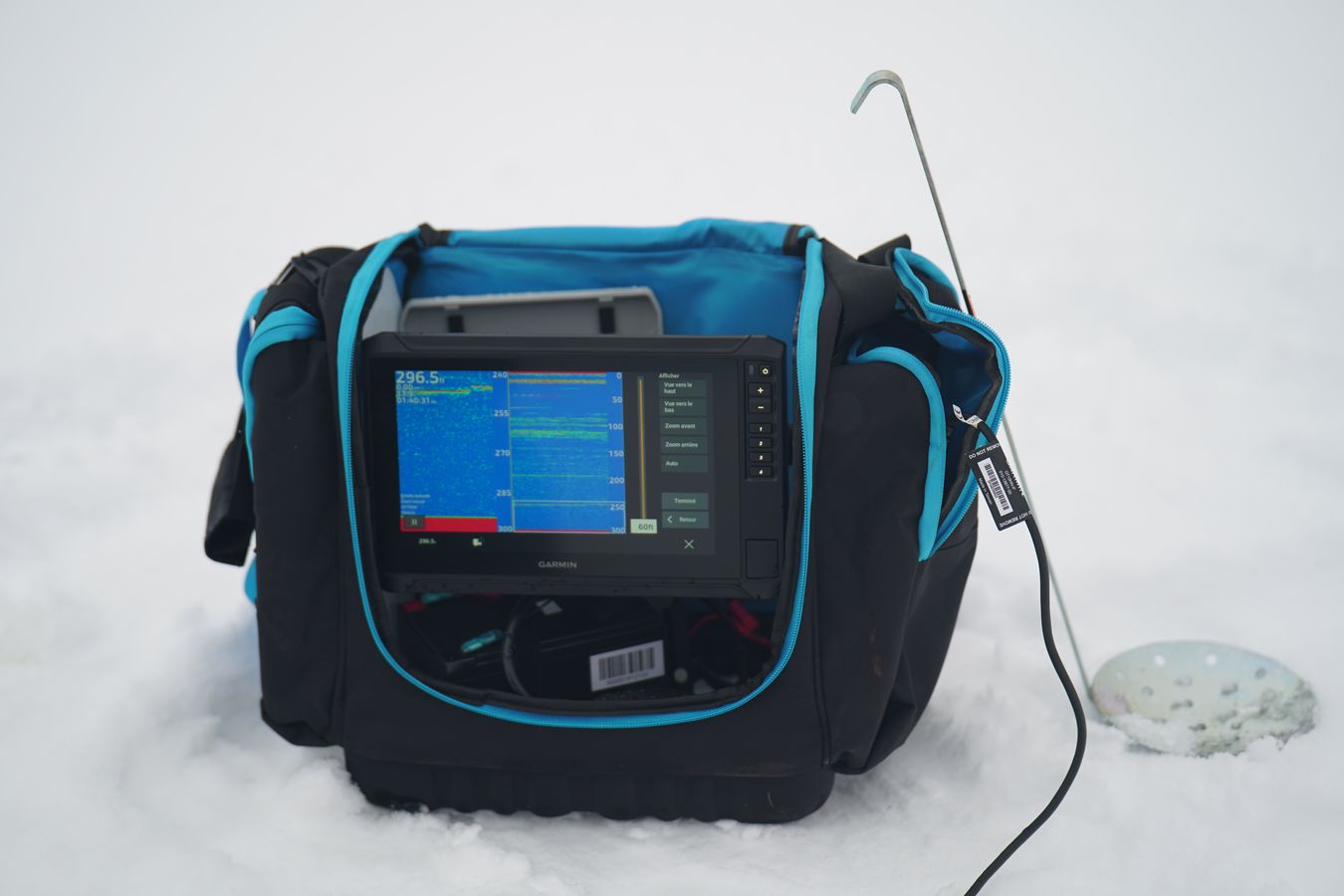 Sonar auf dem Eis Sonar