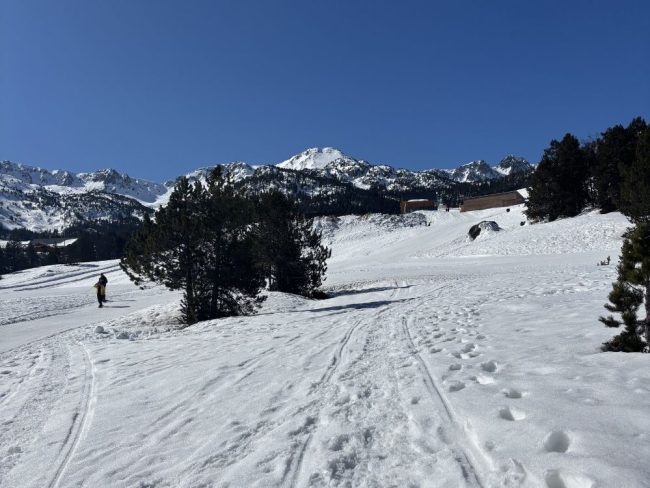 Schneeschuhwandern in Andorra