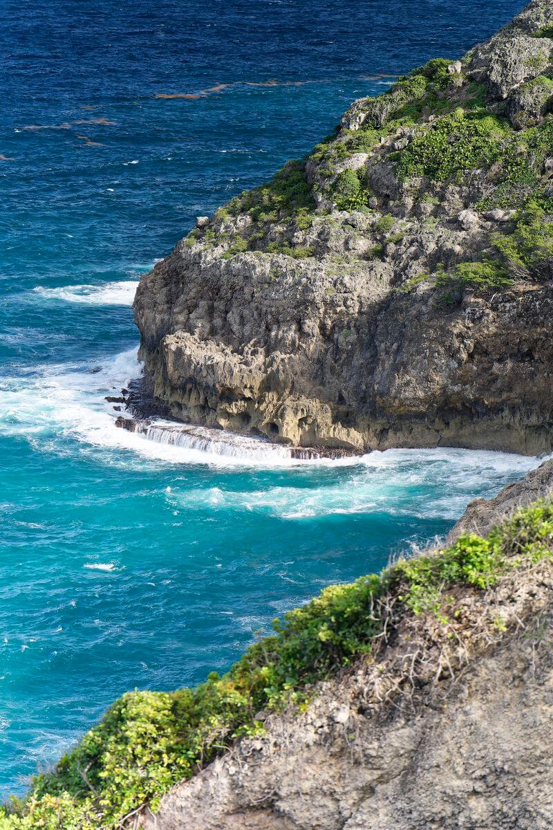 Gueule Grand Gouffre auf Marie-Galante Gueule Grand Gouffre auf Marie-Galante