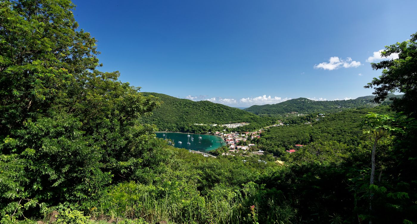 Einzigartige Unterkunft in Guadeloupe Blick auf Deshaies, Guadeloupe