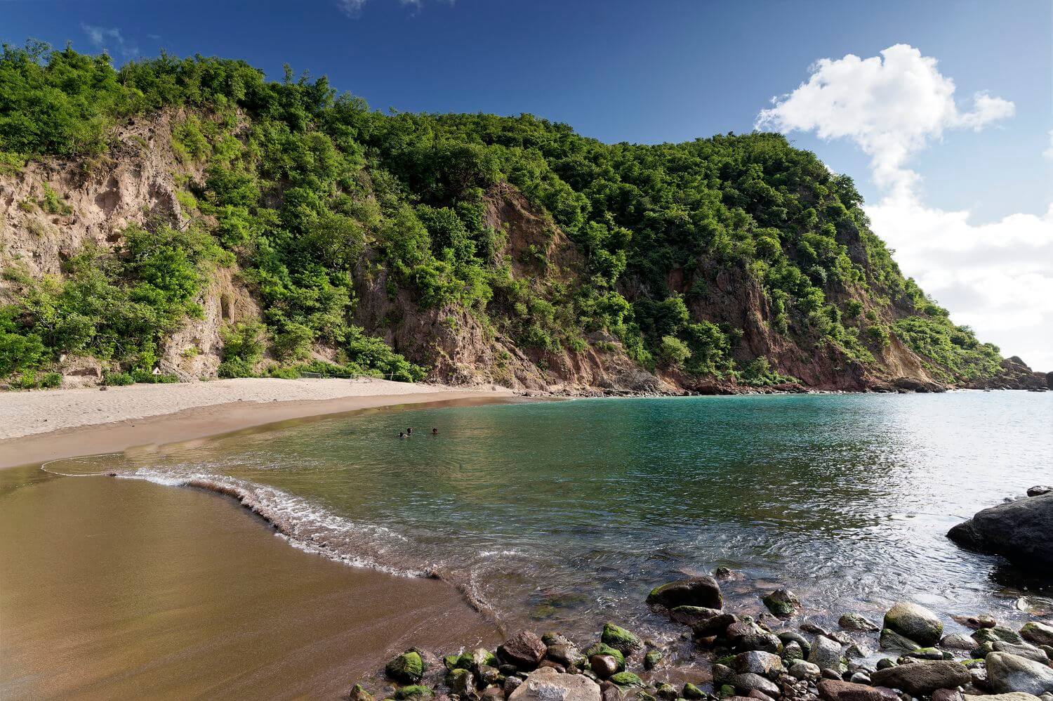 Petite Anse Strand Terre-de-Bas Strand von Petite Anse