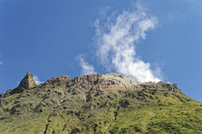 Wandern an der La Soufrière