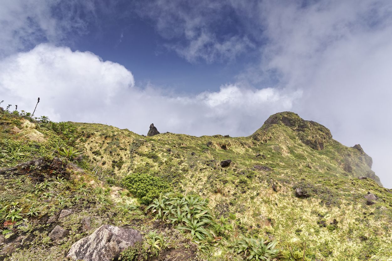 Soufrière-Vulkan Soufrière-Vulkan
