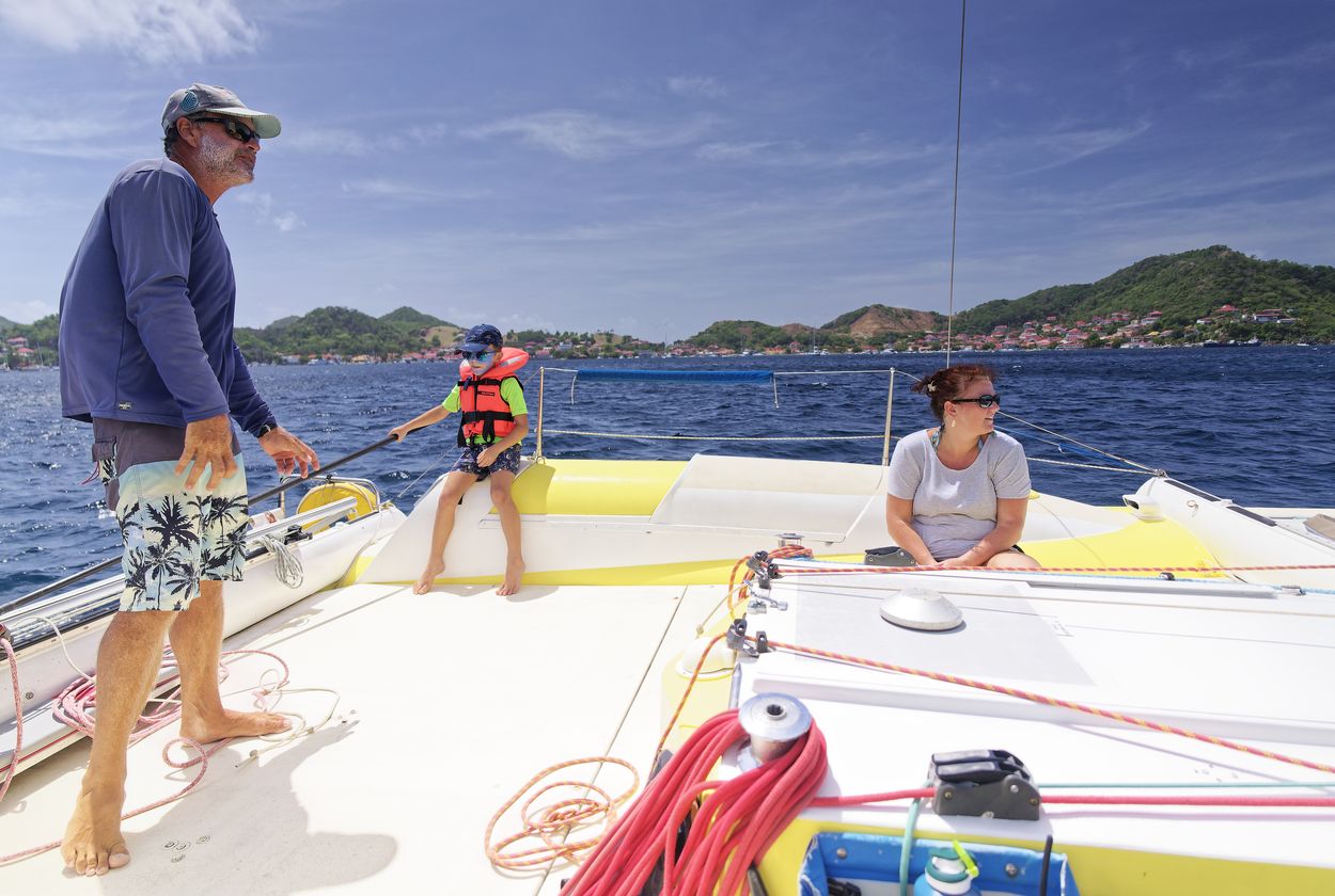 Segelbootausflug in Les Saintes Segeln im Archipel Les Saintes