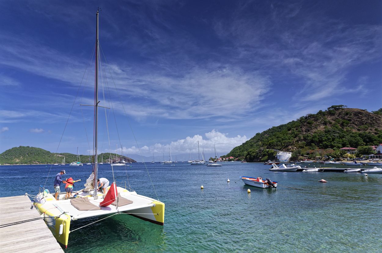 Segeln in Terre-de-Haut Segeltörn in Guadeloupe