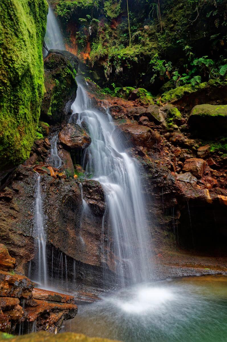 Wasserfallblick Parabole Wasser
