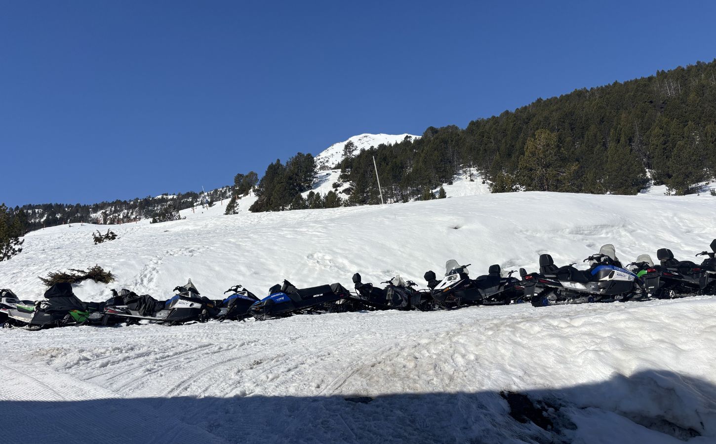 Snowmobile trails