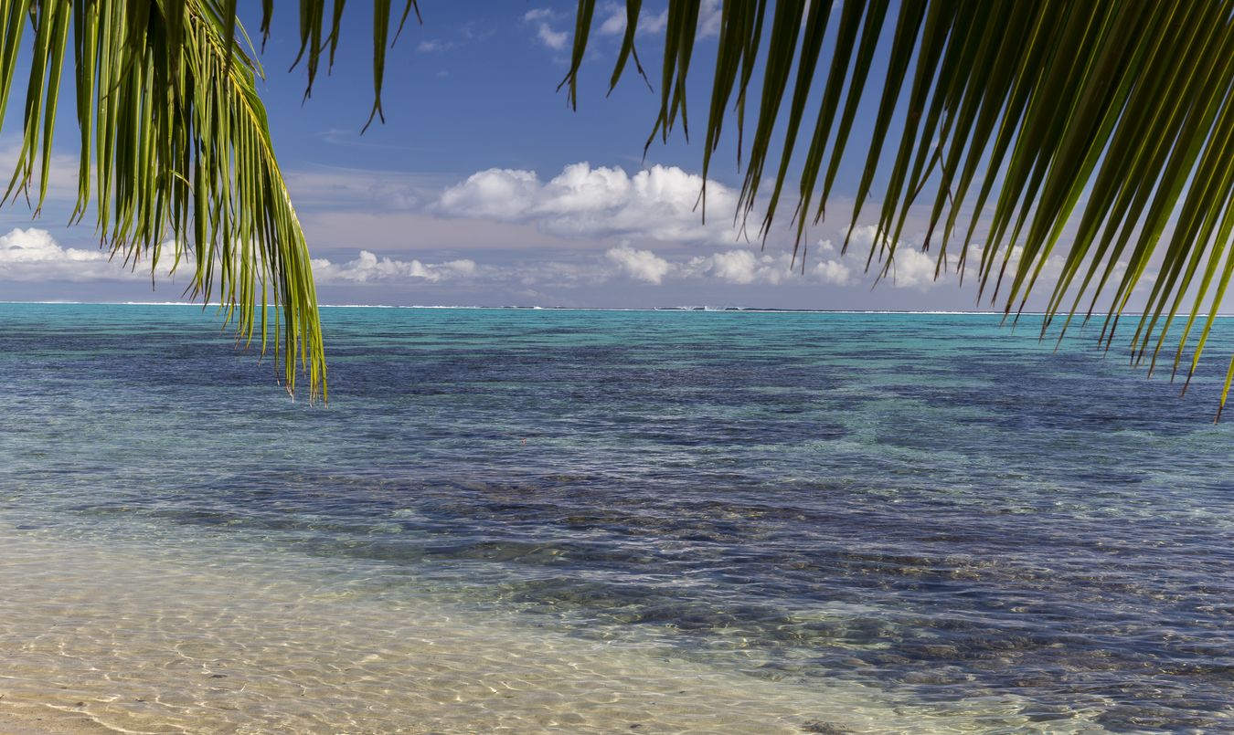 sleeping in Moorea swimming in Moorea