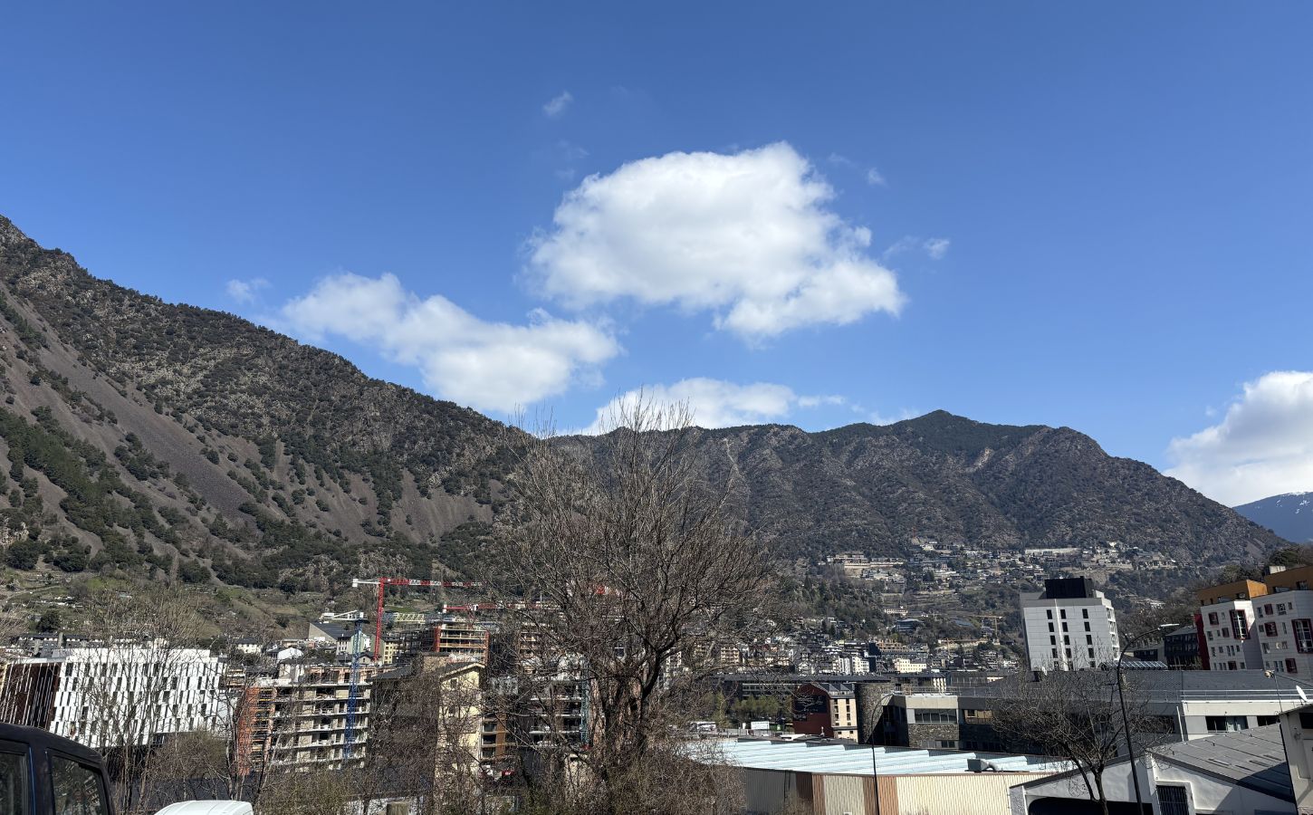 Mountains around Andorra la Vella