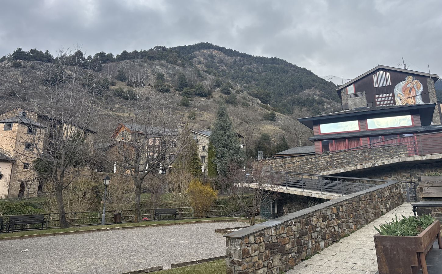 Ordino village typical village in Andorra
