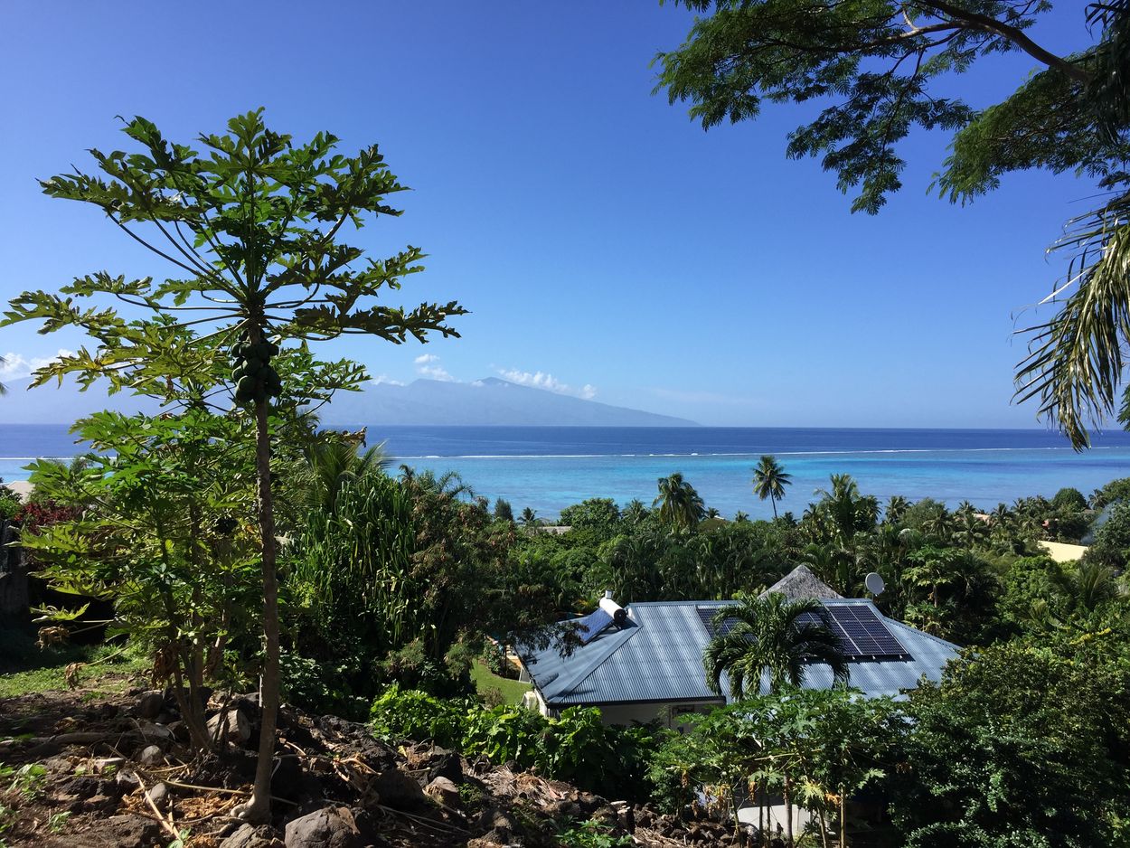 view of Moorea stay in Moorea
