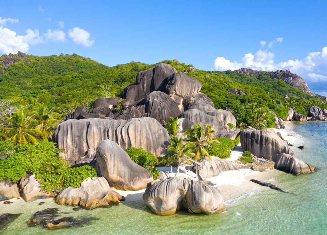 Playa Anse Source d’Argent, La Digue la espléndida playa de La Digue