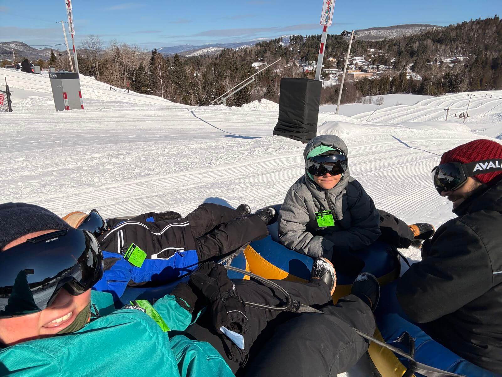Descubre el snow tubing Probamos el snow tubing en Mont Tremblant