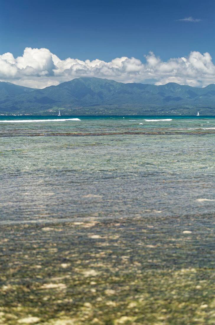 Isla de Gosier, Guadalupe Mar Caribe desde Le Gosier