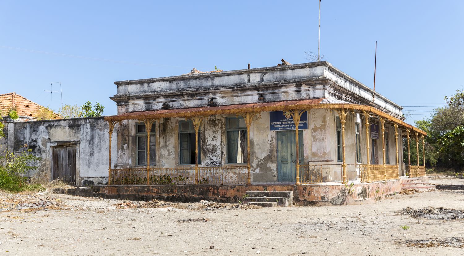 edificio en la isla de Ibo edificio en la isla de Ibo