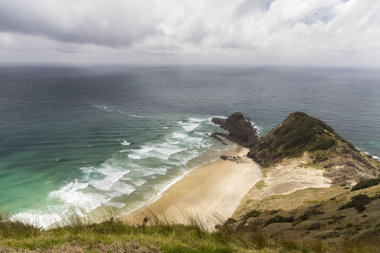 playas en el cabo Reinga El cabo Reinga
