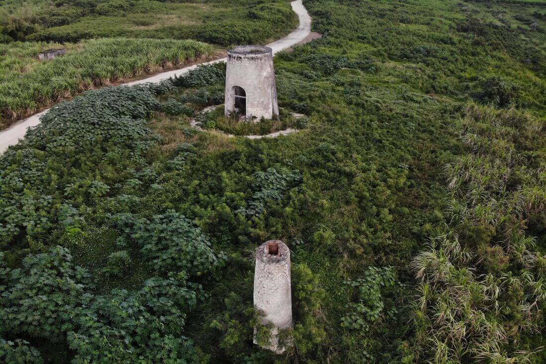 Molinos de Marie-Galante Famoso molino de Marie-Galante