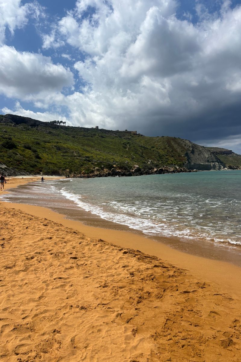 Bahía de Ramla en Gozo playa en Gozo