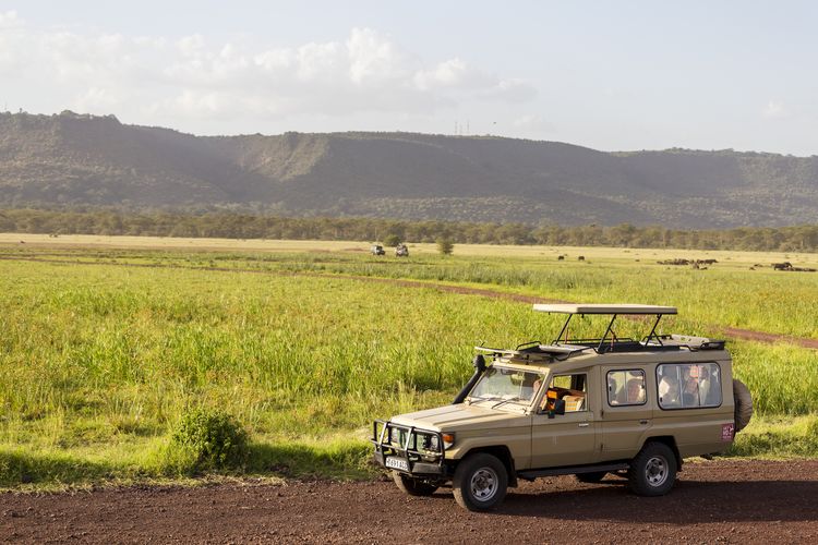 nuestro coche para la semana en el lago Manyara nuestro coche para la semana de safari en Tanzania