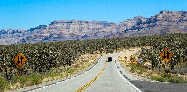 viaje por carretera por Norteamérica, EE. UU.
