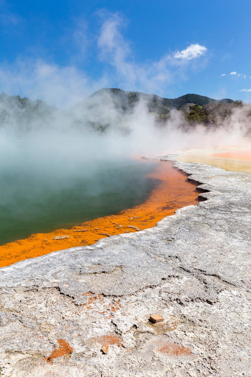 Piscina Champagne de Wai-O-Tapu Piscina Champagne de Wai-O-Tapu, Nueva Zelanda