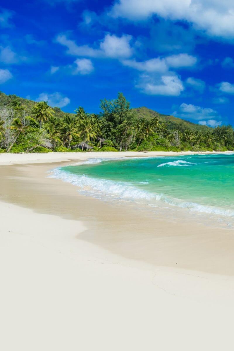 gran playa de Praslin increíble playa de Praslin