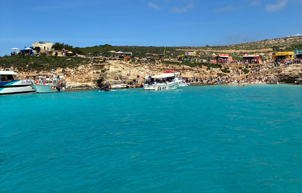 laguna azul Malta laguna azul en Comino, Malta