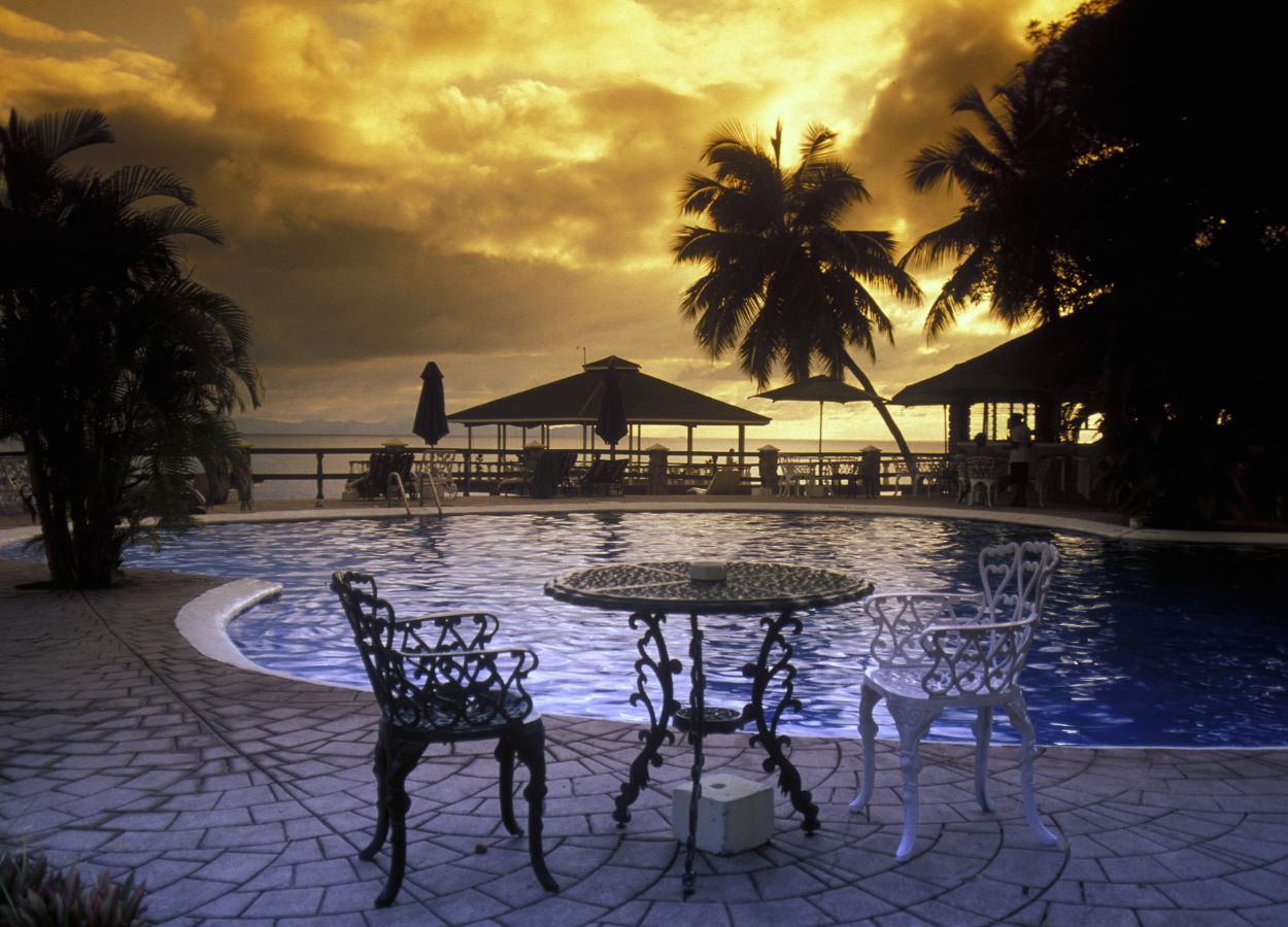 atardecer en Seychelles atardecer en Seychelles