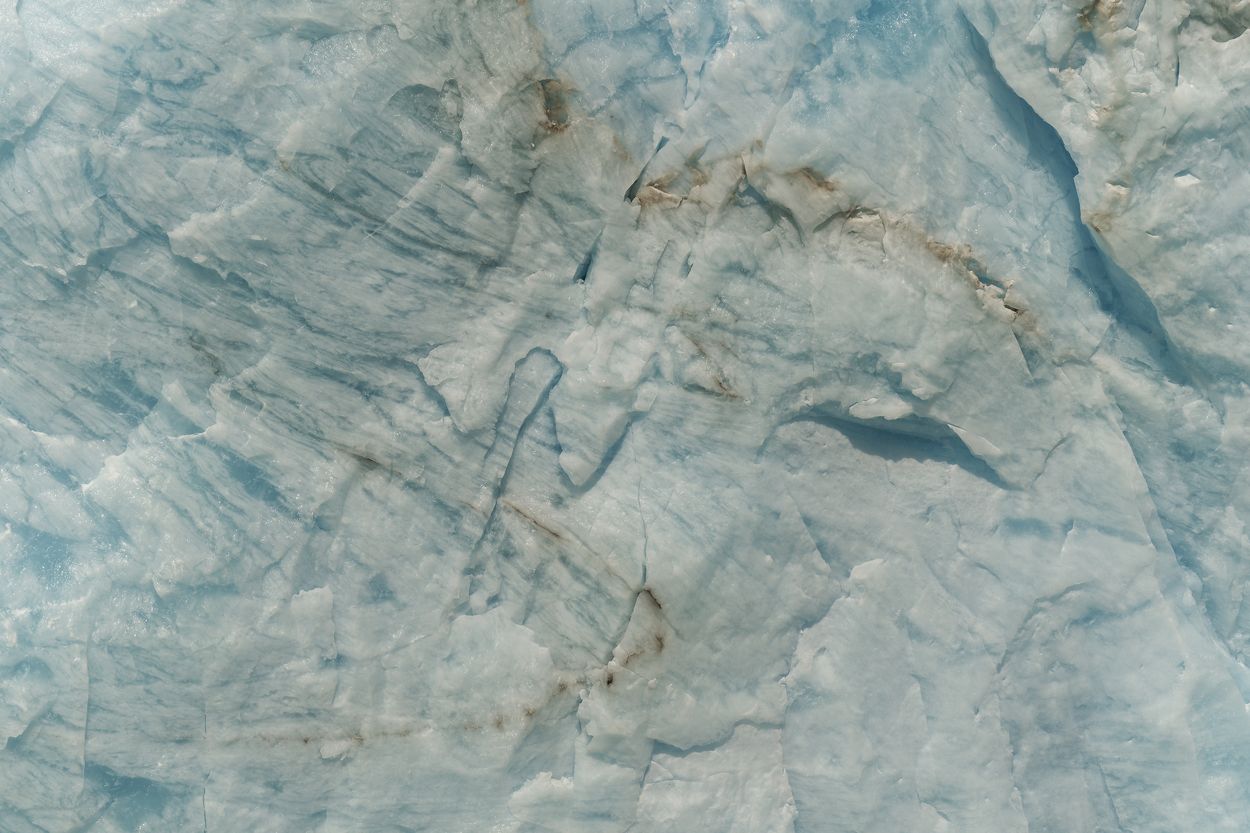 detalle del hielo detalle del hielo de Seward