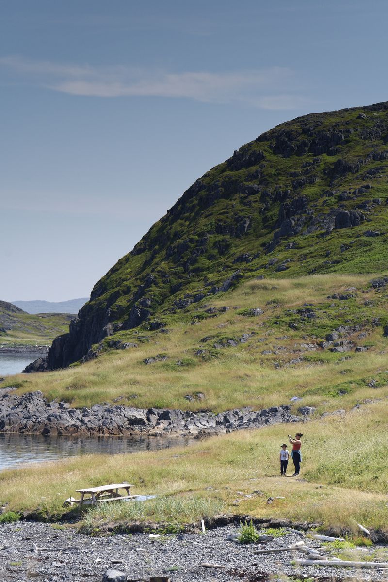 Isla Fogo con la familia Fogo, Canadá, con la familia