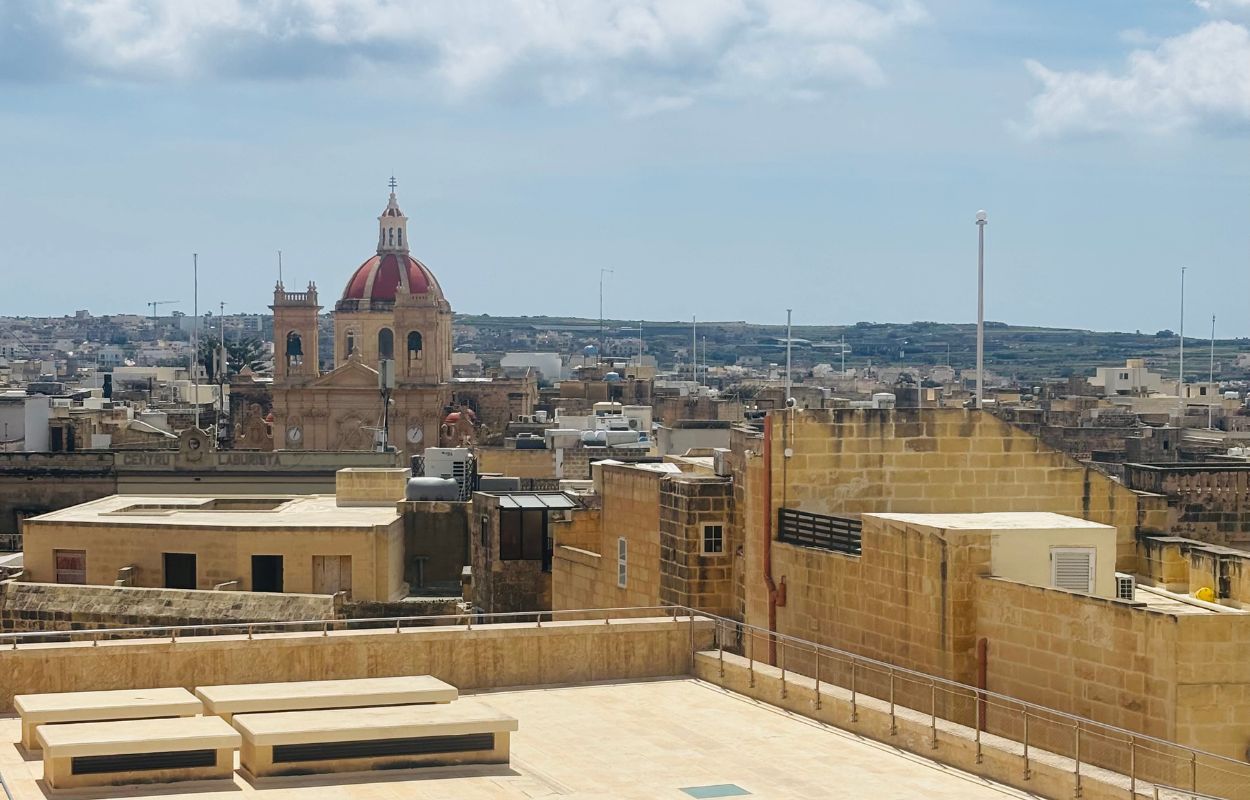 pequeño pueblo en Gozo ciudad y pueblo de Gozo