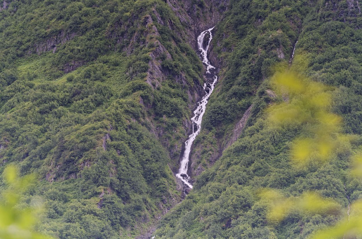 alrededor de Seward cascada de Seward