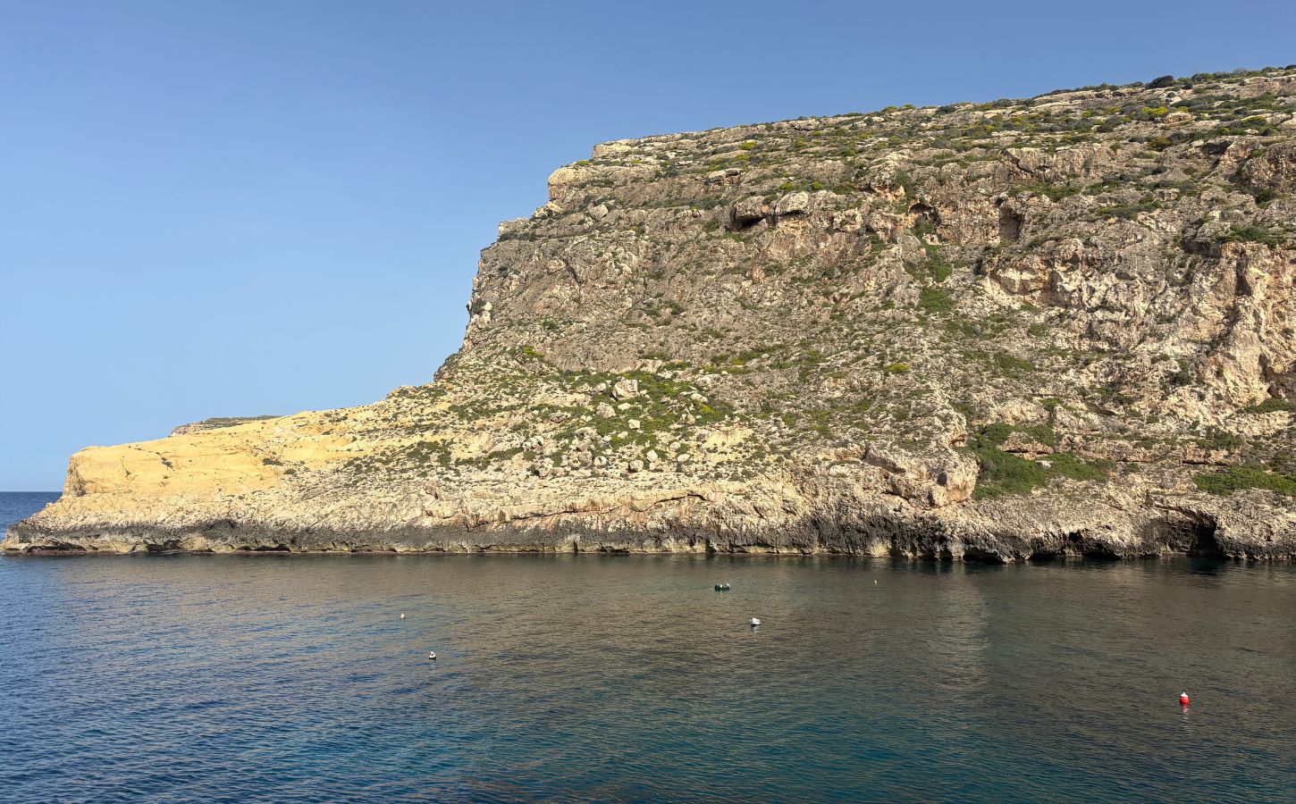 acantilados en Gozo paisajes de Gozo, Malta