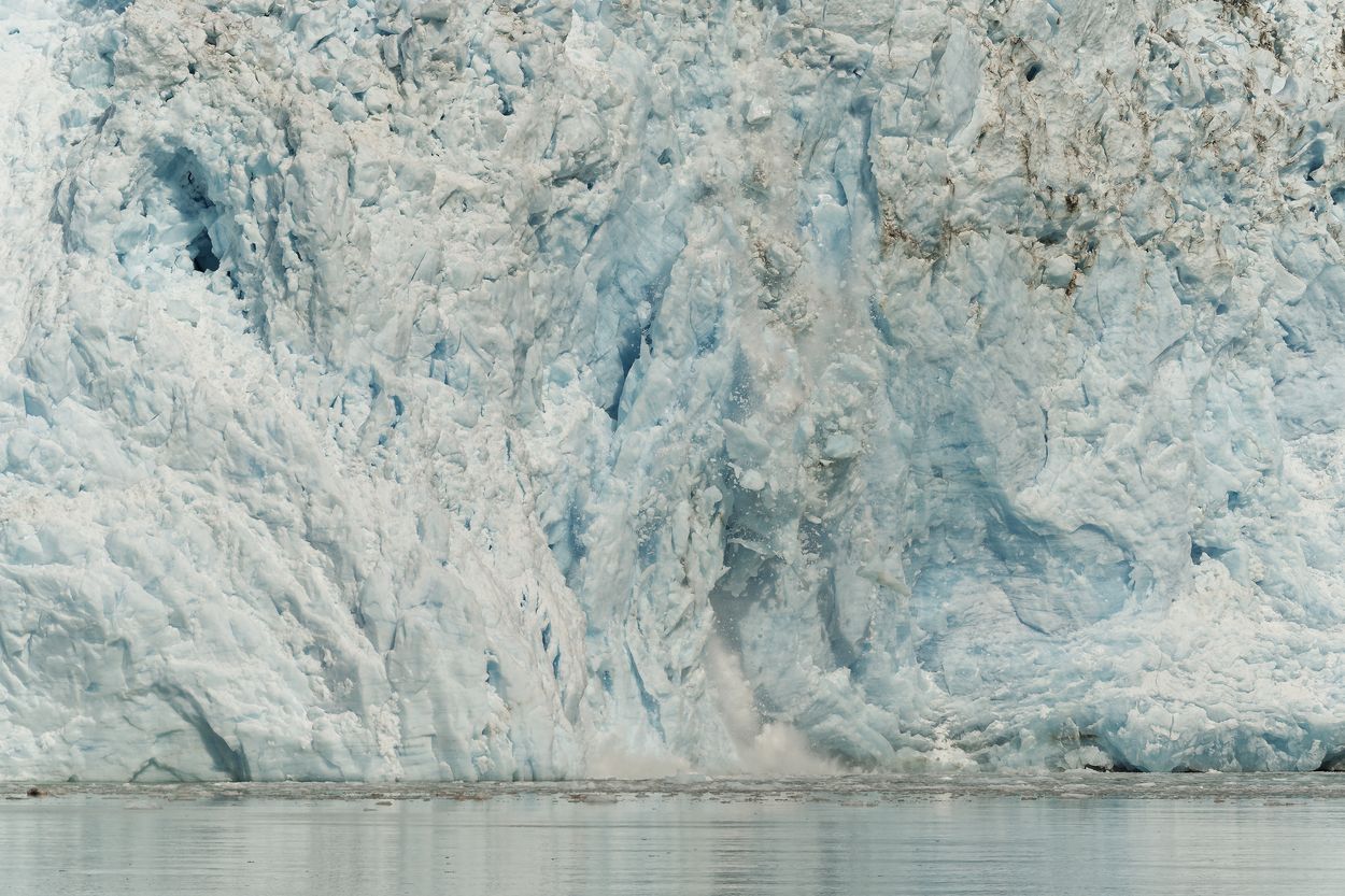 hielo de Seward hielo del fiordo Kenai