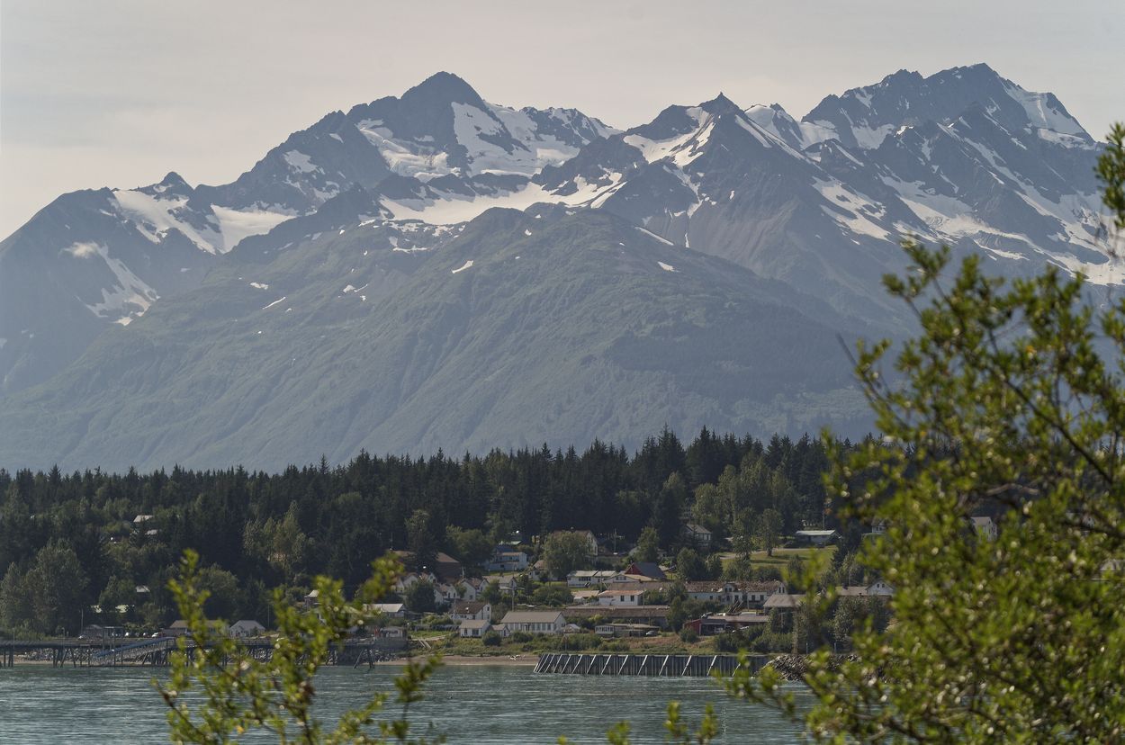 Haines en Alaska montaña en Haines
