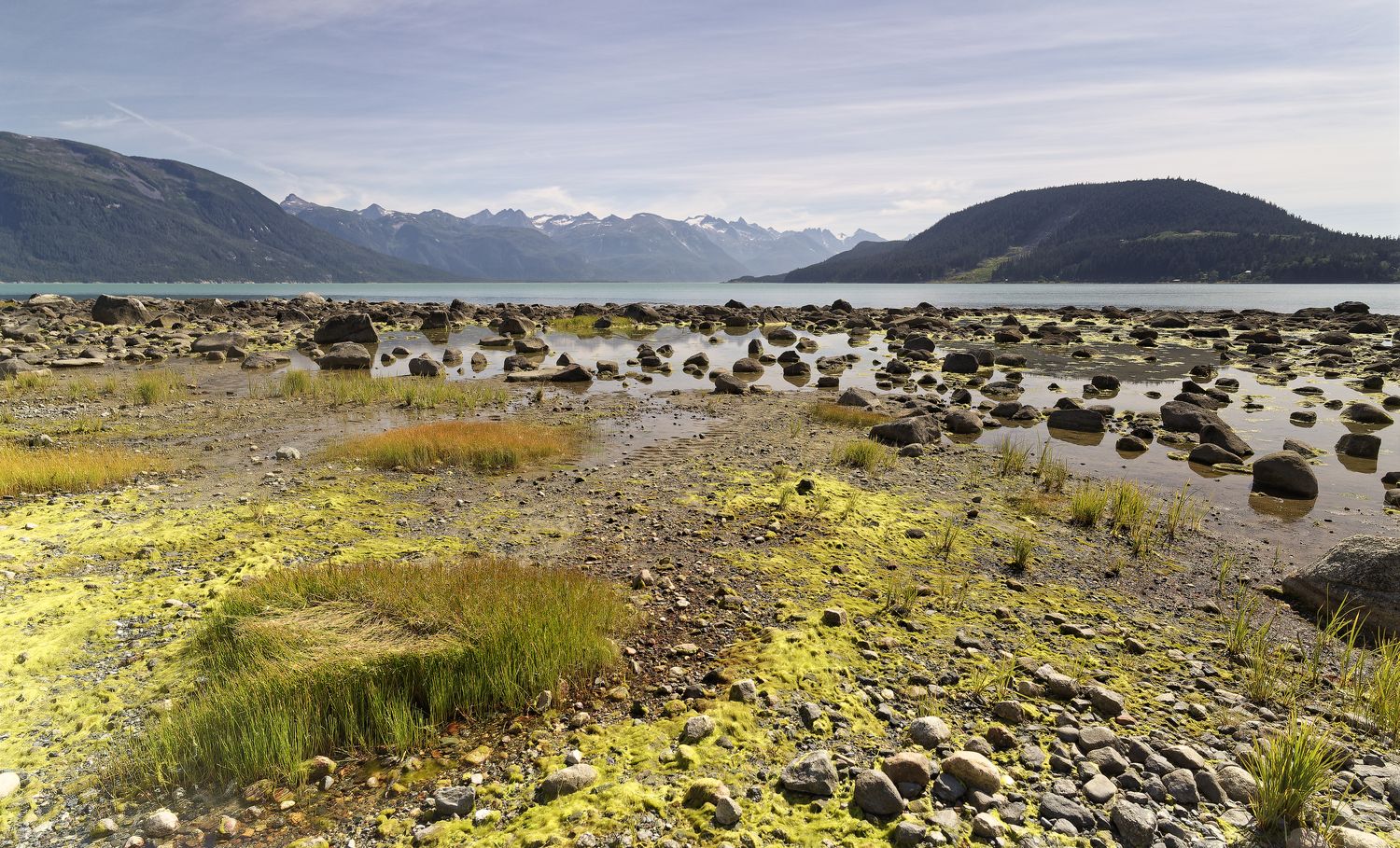 paisajes de Haines playa de Haines