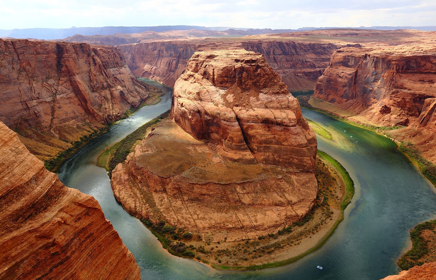 horseshoe-bend en el Gran Cañón horseshoe-bend