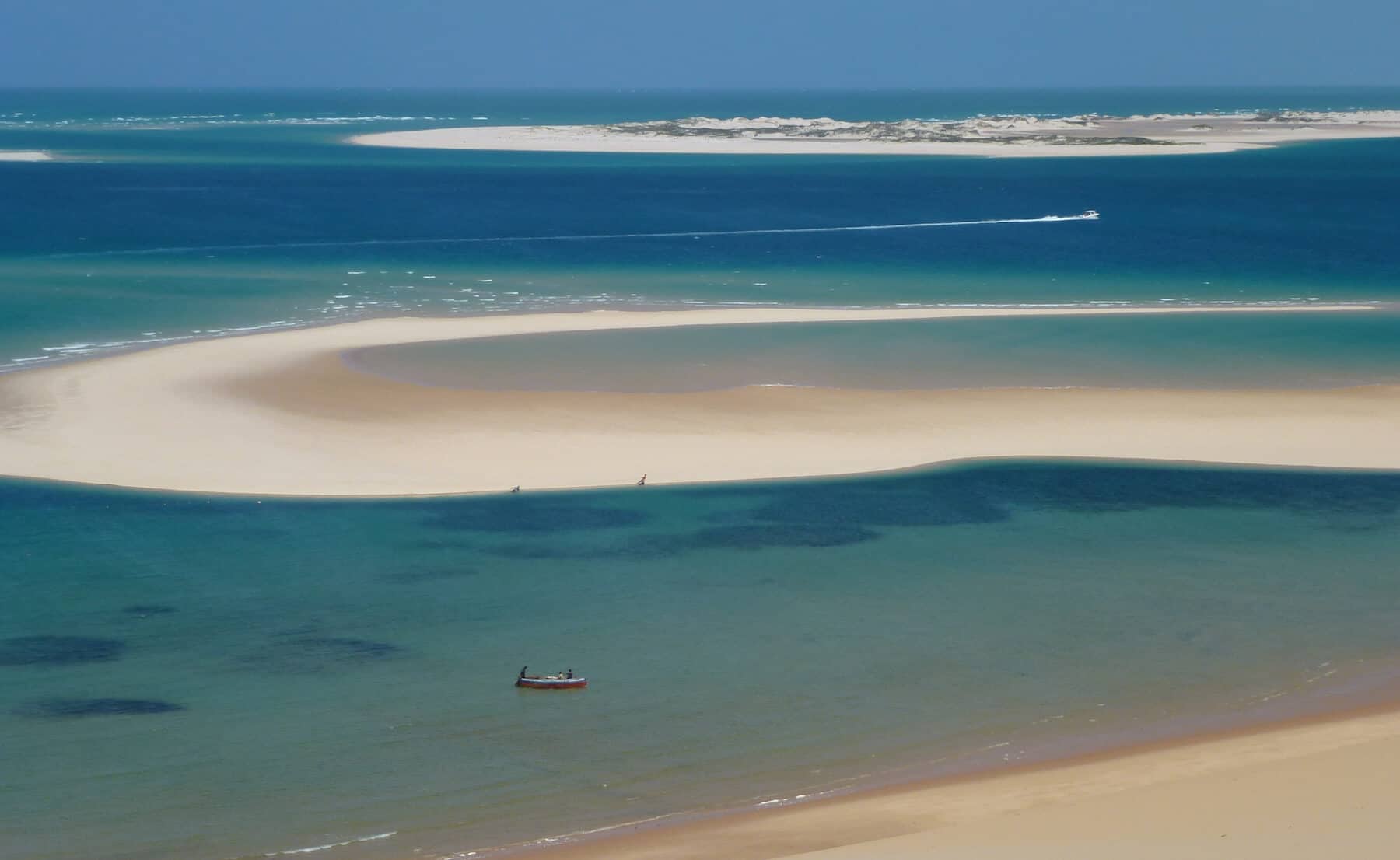 vista increíble de Mozambique buceo en Mozambique
