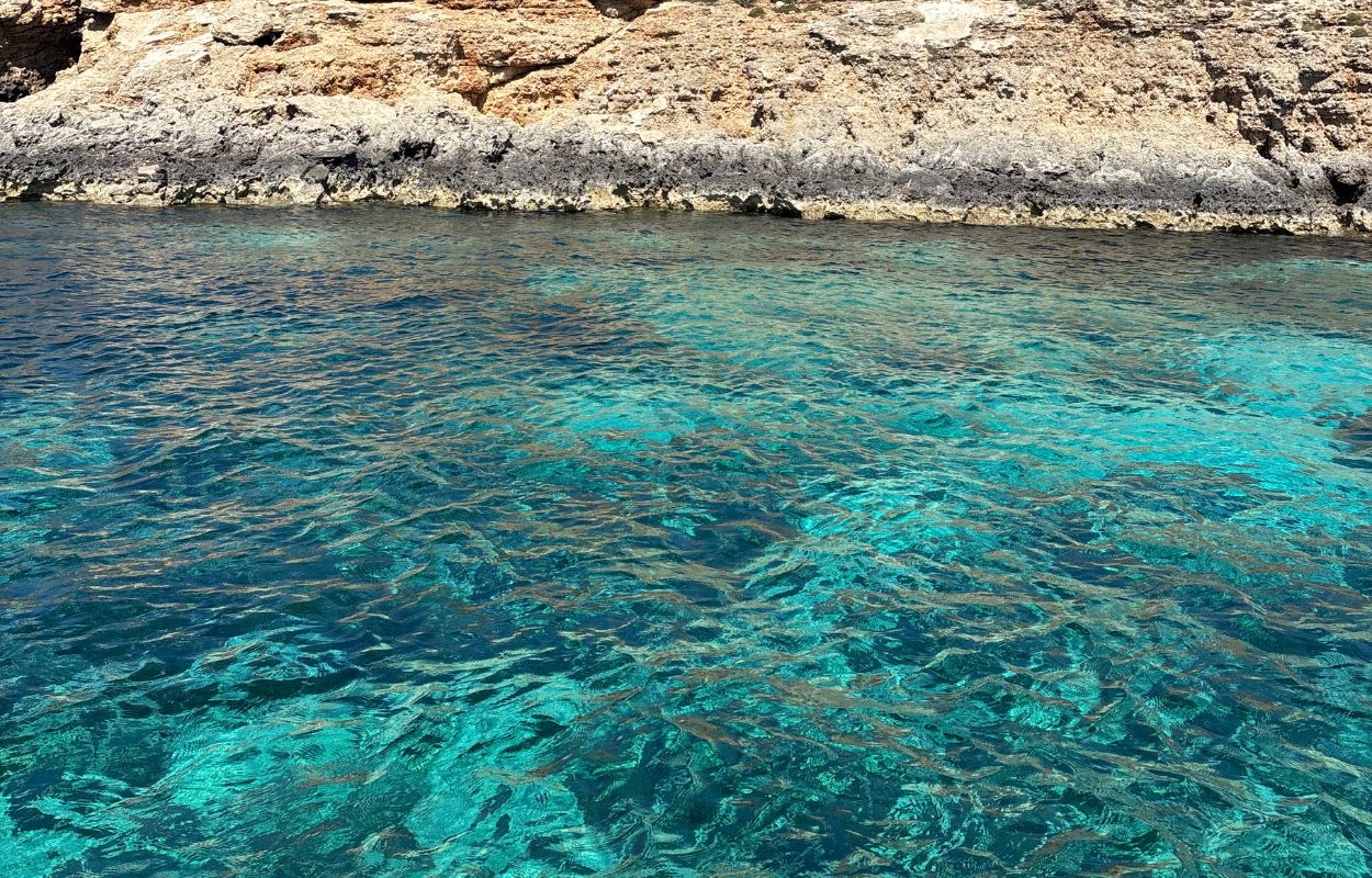 Laguna Azul de Comino en Malta laguna azul en Comino