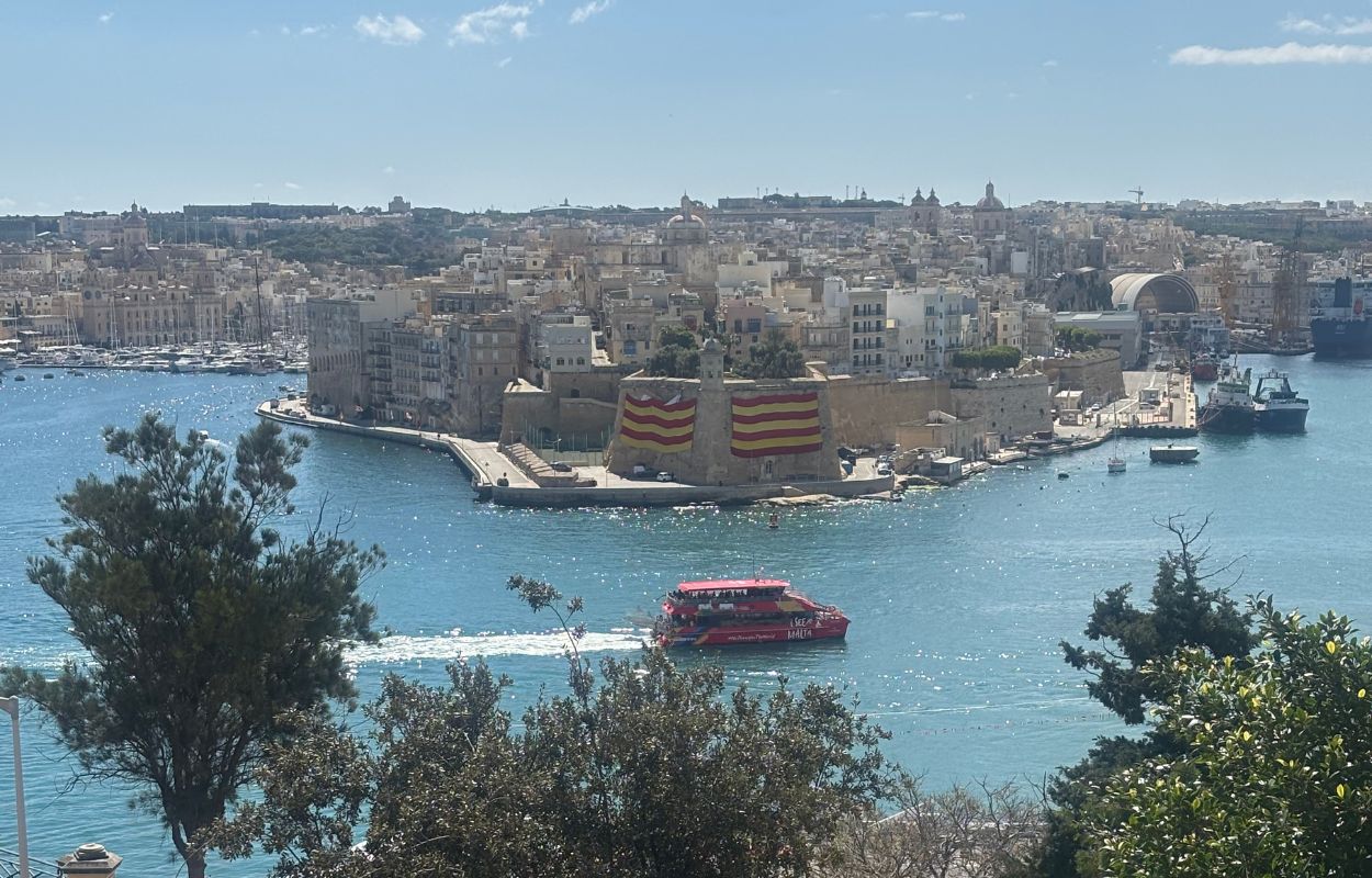 las tres ciudades desde La Valeta las tres ciudades de Malta