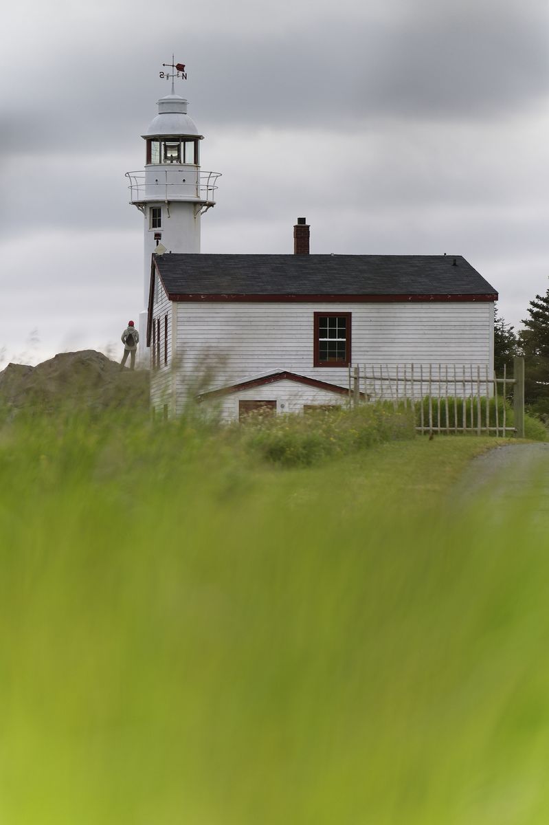 faro de Lobster Cove Head en Gros Morne faro Gros Morne