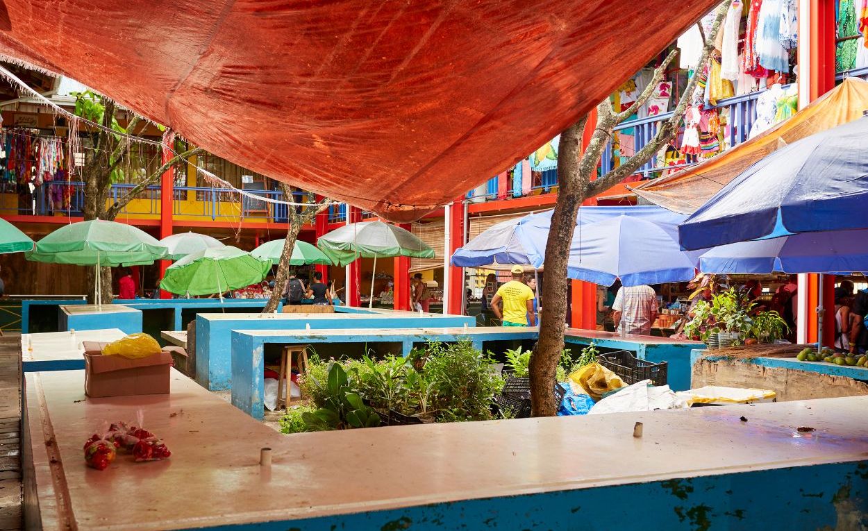 Mercado en Victoria Sir Selwyn Clark Mercado Sir Selwyn Clark