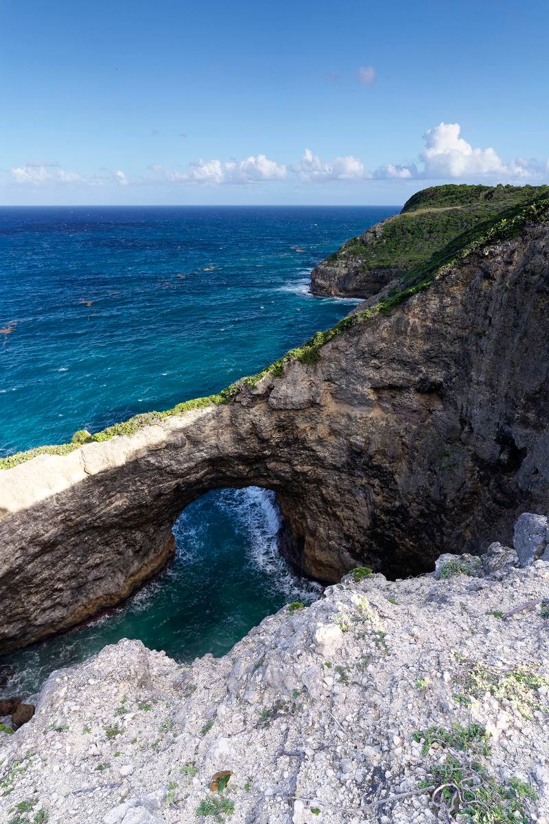 agujero de Marie-Galante gueule grand gouffre en Marie-Galante