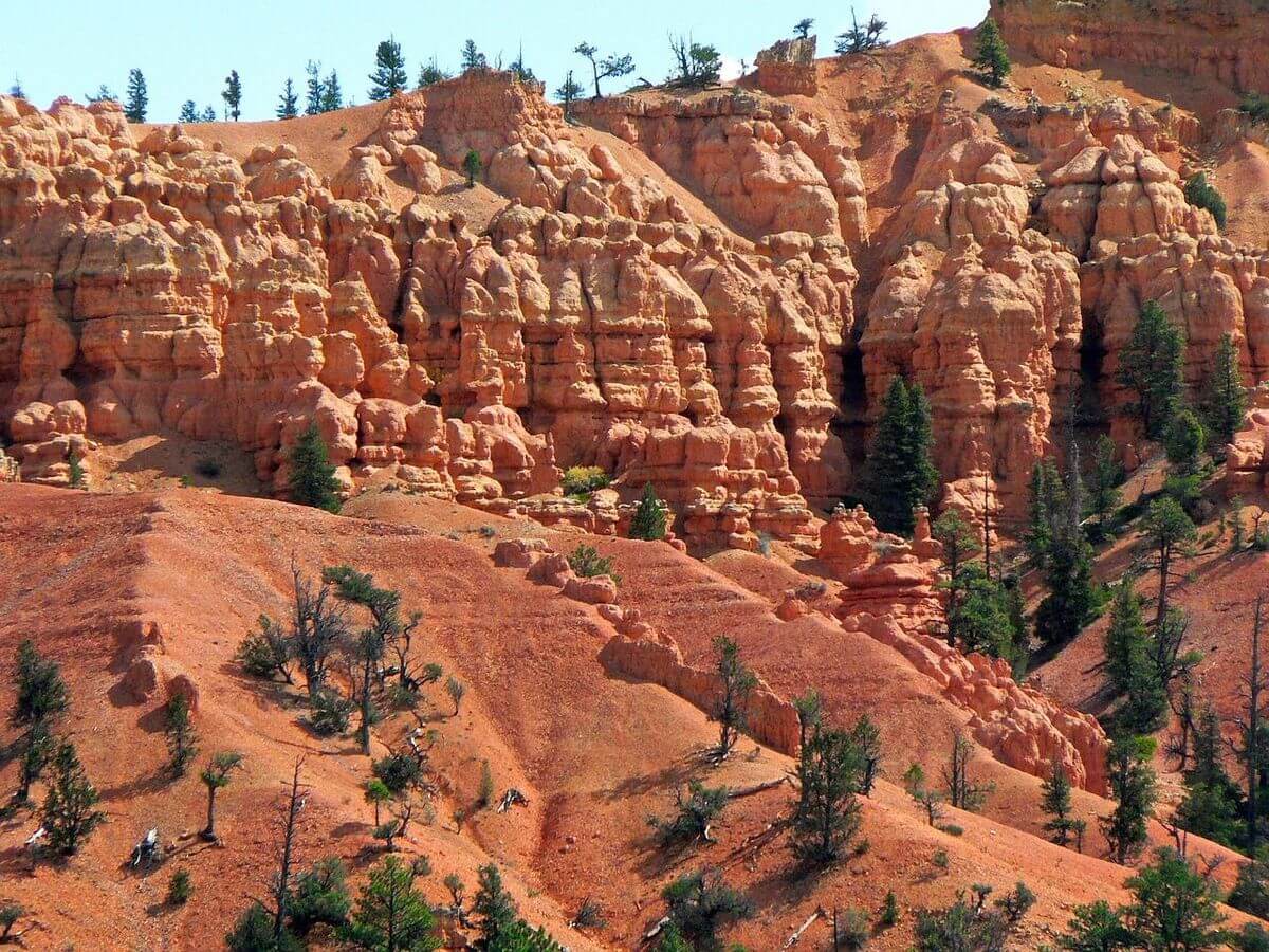 clima en el Parque Nacional Bryce Canyon verano en Bryce Canyon
