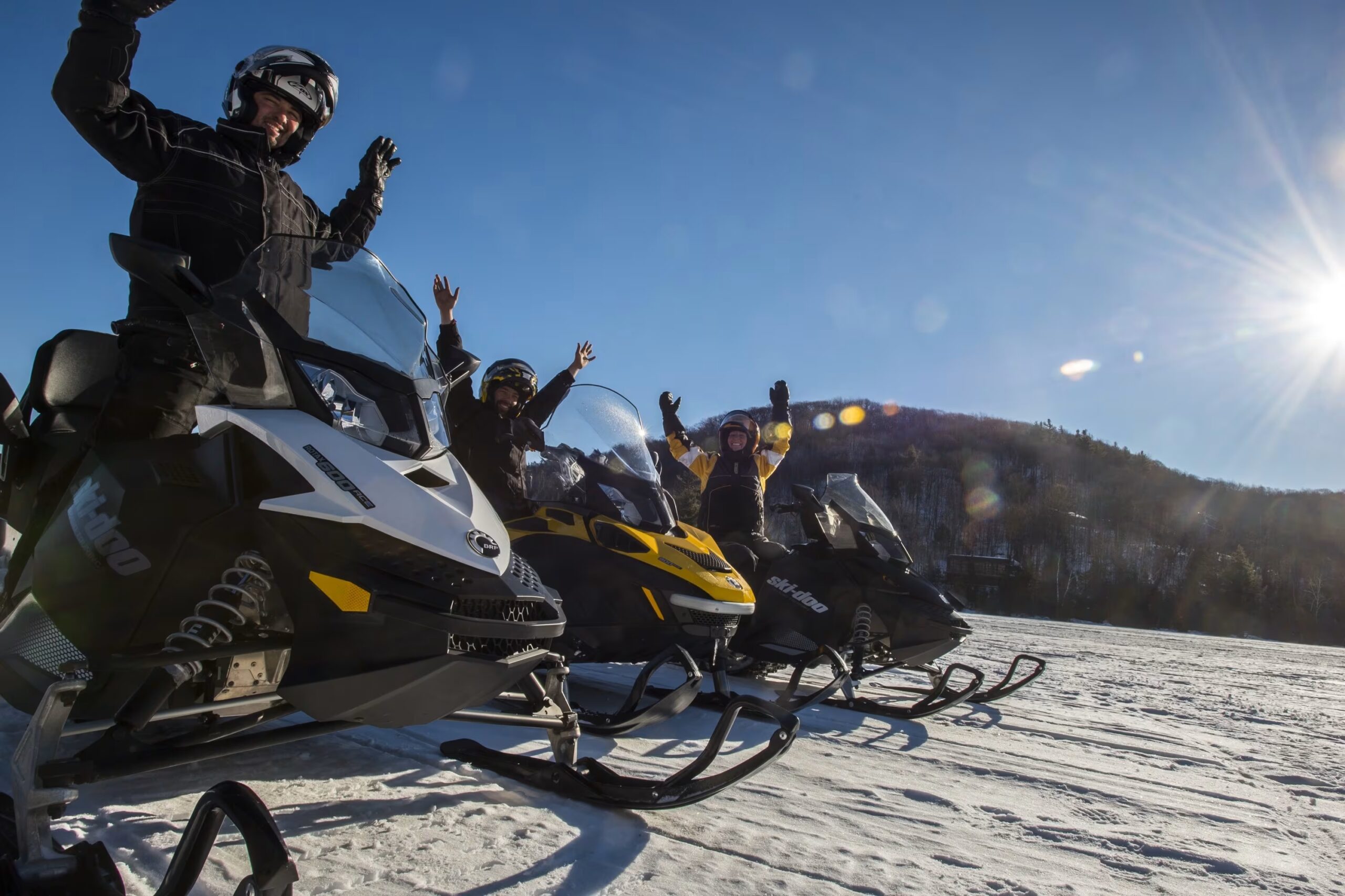 moto de nieve en Quebec actividad de moto de nieve en Quebec