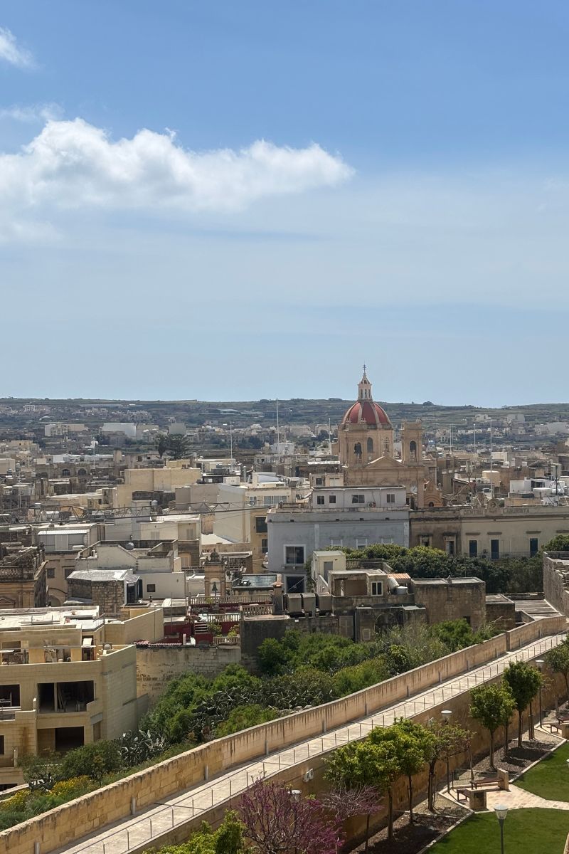 vista panorámica de la ciudadela de Gozo, Malta gozo malta victoria