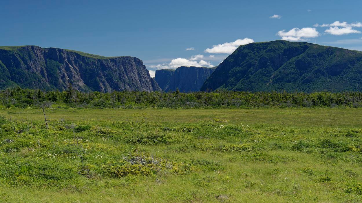 hermosos paisajes en Gros Morne caminata a Gros Morne