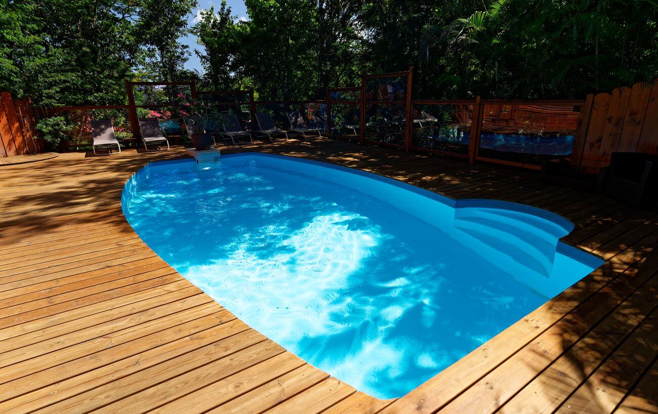 piscina del jardín colibrí la piscina del lugar