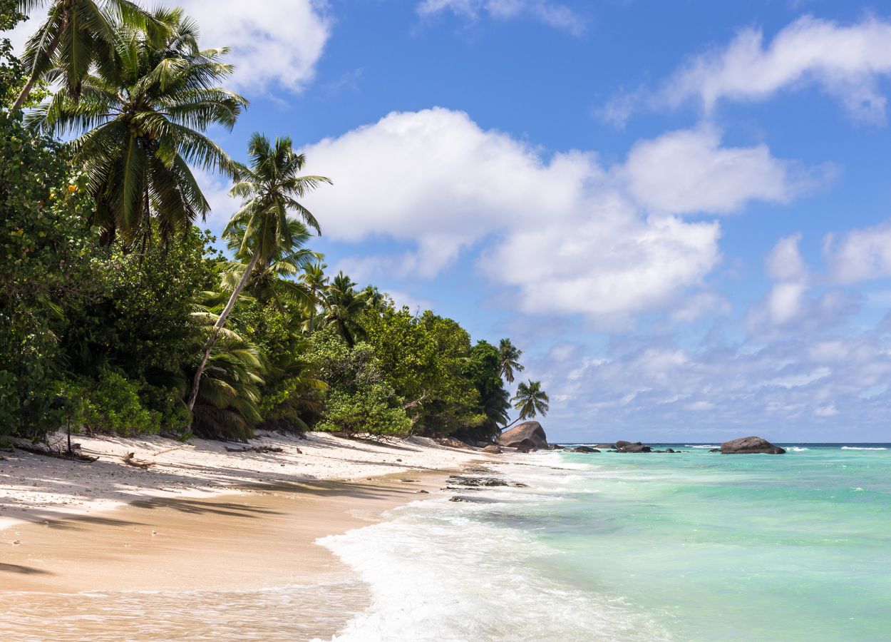 una playa de ensueño en las Seychelles una playa de ensueño en las Seychelles