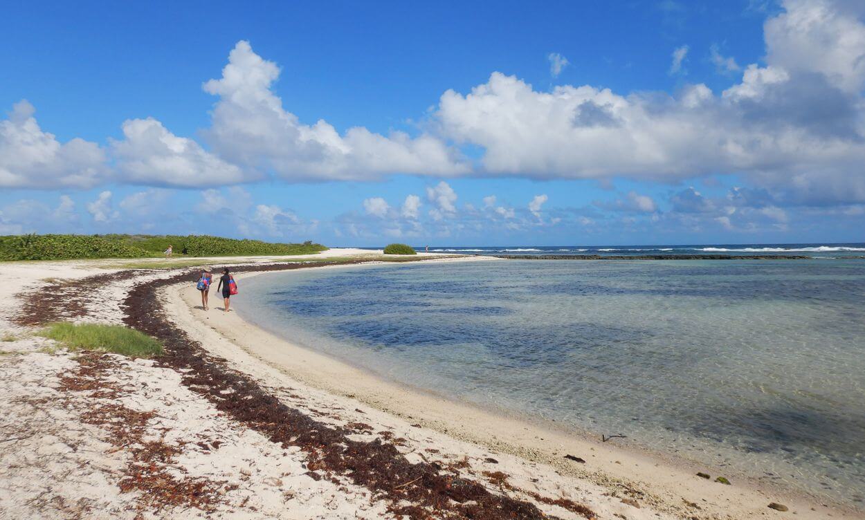 playa de Salines Pointe des Chateaux playa de Salines en Pointe des Chateaux